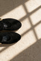 Norel Black Women's Genuine Leather Suede Mary Jane Ballerina Buckle Shoes - 4