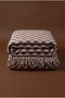 Natura Square 85% Cotton Double-Sided Fringed Sofa Cover 170X220 cm - 5