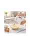 250W Electric Hand Mixer with 7 Speed Settings, Dual Beaters and Dough Hooks for Baking - 5