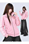 Sakura Embroidered Trend Unisex Zippered Cardigan Streetwear Y2K - 3