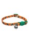Safety Locking (Break Away) Cat Collar, Self-Opening Cat Collar in Case of Distress