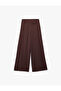 High Waist Pleated Palazzo Pants with Pockets - 2
