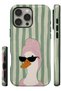 Compatible with iPhone 15 Pro - Cool Duck, Dual Layer Tough Cover, Glossy Surface Protective Case - 2