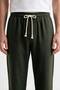 Muslin Look Baggy Sweatpants with Wide Legs and Comfortable Fit - 2