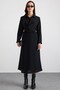 Front Tie Dress Black 9480-E - 3