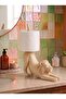 Stretching Lion Cream Toilet Paper Holder |   Decorative Toilet Paper Holder