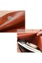 PU Leather A4 File Folder, Document Holder, Envelope Folder Case with Snap Closure for Receipt Contr - 5