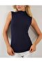 Women's Sleeveless Bodysuit 4348 - Navy Blue - 3