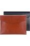 PU Leather A4 File Folder, Document Holder, Envelope Folder Case with Snap Closure for Receipt Contr