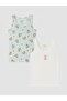 Crew Neck Boys' Undershirt 2-Pack (W6)