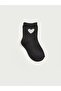 Patterned Baby Girl 5-Piece Sock Set (W6) - 4