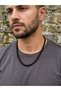 Men's Black Pearl Necklace