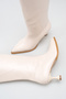Women's Thin Heeled Long Boots in Patent Leather - 4