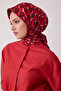 Geometric Pattern 100% Twill Silk Scarf Be07-36 - 2