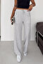 Women's Plain 3 Thread Baggy Loose Fit Sweatpants - 3