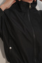 Women's Double Pocket Bomber Jacket 5239 - Black - 4