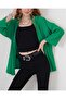 5862 Knitted Kimono - Green - 3