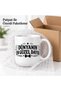 Gift for Uncle Porcelain Mug 300 ml – the World's Most Beautiful Uncle Written on It Bow Tie Patterned Coffee and Tea Cup