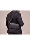 Genuine Leather Men's Briefcase Shoulder and Hand Bag Black Color - 4