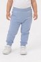 Baby Elastic Waist Brushed Two-Thread Seasonal Flexible Sweatpants - 2