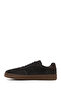 Men's Anthracite Lace-Up Thick Soled Suede Leather Sneaker Wm660016Ds - 3