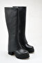 New Season Slip-On Women's Boots with Wedge Heels - 4