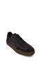 Men's Anthracite Lace-Up Thick Soled Suede Leather Sneaker Wm660016Ds - 7