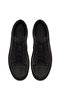 Men's Anthracite Lace-Up Suede Leather Sneaker Wm660015Ds - 4