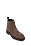 Women's Mink Suede Leather Chelsea Boots Wf190029Ds - 8