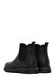 Men's Black Leather Chelsea Boots Wm610003Df - 6