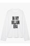In My Villain Era Trend Tatto Vintage Long Sleeve Printed Long-Sleeved T-Shirt Supertee Design - 2