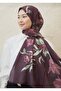 Orchid Pattern Premium Tensel Shawl - 2