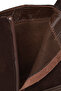 Women's Brown Zippered Thick Soled Suede Leather Boots Wf410017Ds - 7