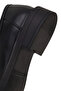 Women's Black Buckle Masculine Loafer Af250001Sv - 8