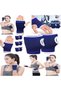 1 Piece Blue Sports Bandage Wristband - 2