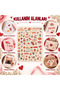 February Valentine's Day Themed Holographic Decorative Stickers – 1 Sheet - 2