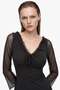 V-Neck Tulle Dress - 3