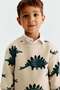 Printed brushed-inside sweatshirt - 2