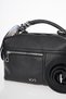Scarf Detailed Hand and Shoulder Bag Black - 5