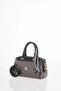Monogram Pattern Handbag Black - 4