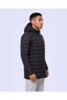 Logo Rinas Long Men's Black Regular Coat - 2
