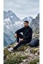 Authentic Karl Men's Black Regular Sherpa Coat - 5