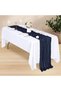 Cheesecloth Table Runner, 35x118 Inch Gauze Tablecloth, Rustic Gauze Table Runner, Boho Wedding Deco - 3