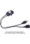 Clearhill 5V Motion Sensor Switch with USB Male and Female Connector (Black), Automatic Sensor Switch for Led Lighting - 6
