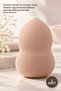 3 Pieces of Pear-Shaped Makeup Sponges – Curved Body and Chubby Ends, Beauty Sponge Makeup Blender for Precise Application