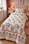 Single Welsoft Children's Sleeping Set |   Winter Pufidik Quilt & Patterned Elastic Sheets