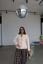 Colorful Collared Peplum Jacket - 5