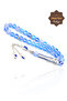 Sphere Cut Alpaca Tasseled Blue Quartz Natural Stone Prayer Beads 201025902