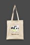 Panda Series - Student Life Difficult Work Islamic Series Tote Bag Printed Cloth Bag