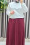 Women's Clothing Plus Size Lace-Up Mevlana Sports Skirt - 6